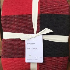 POTTERY BARN Buffalo Check Cotton DUVET COVER